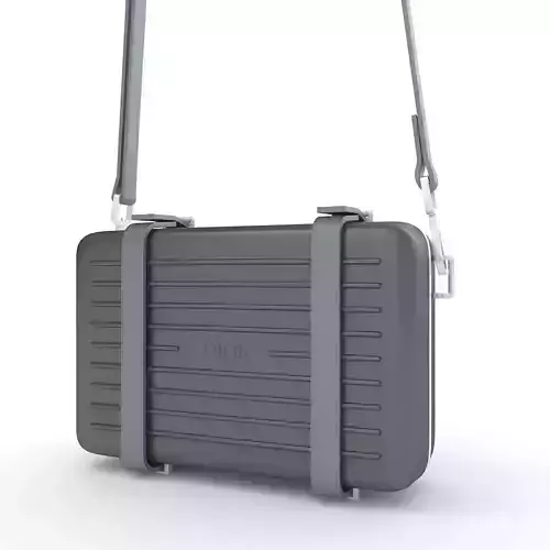 Dior and Rimowa Clutch Shoulder Black