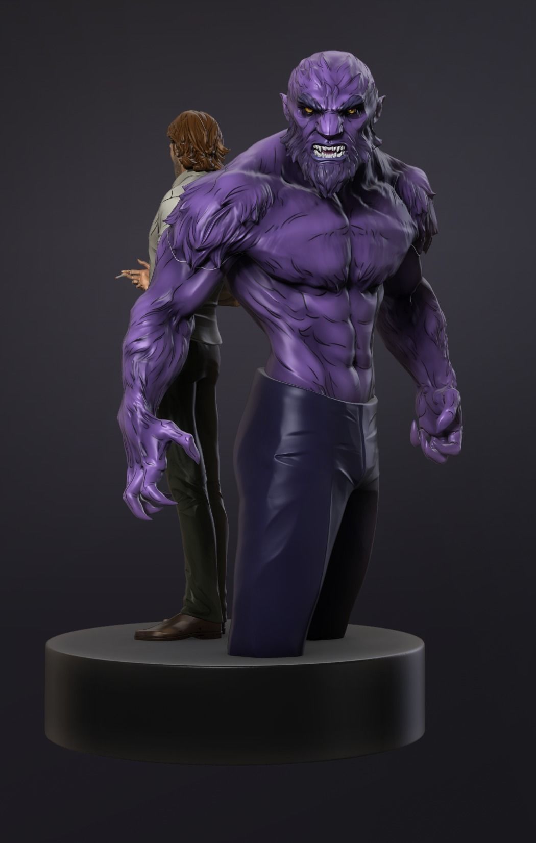 Bigby Wolf 3D print model 3D print model_1