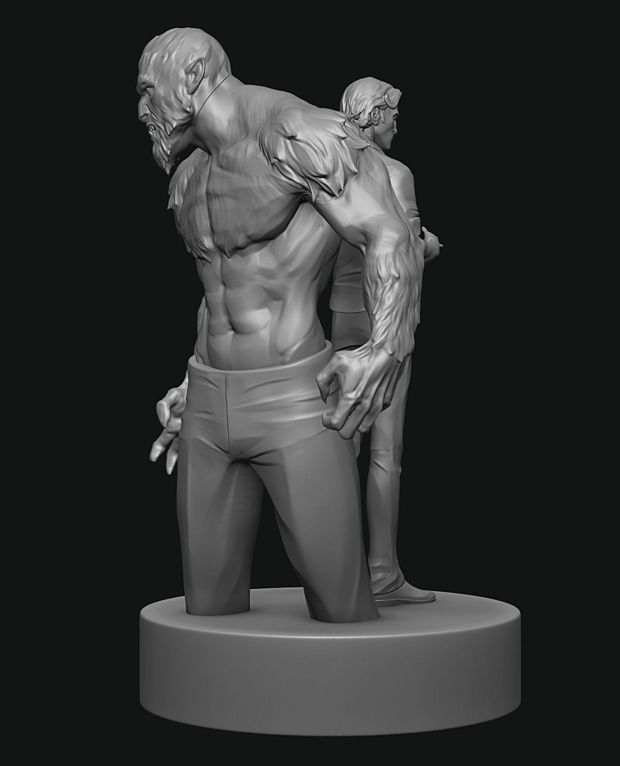 Bigby Wolf 3D print model 3D print model_5