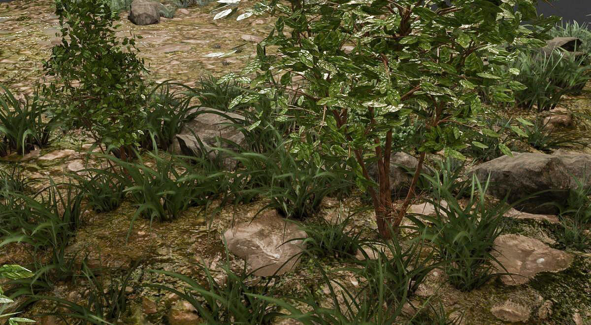 Woodland Terrain 3D Environment Model 3D model_8