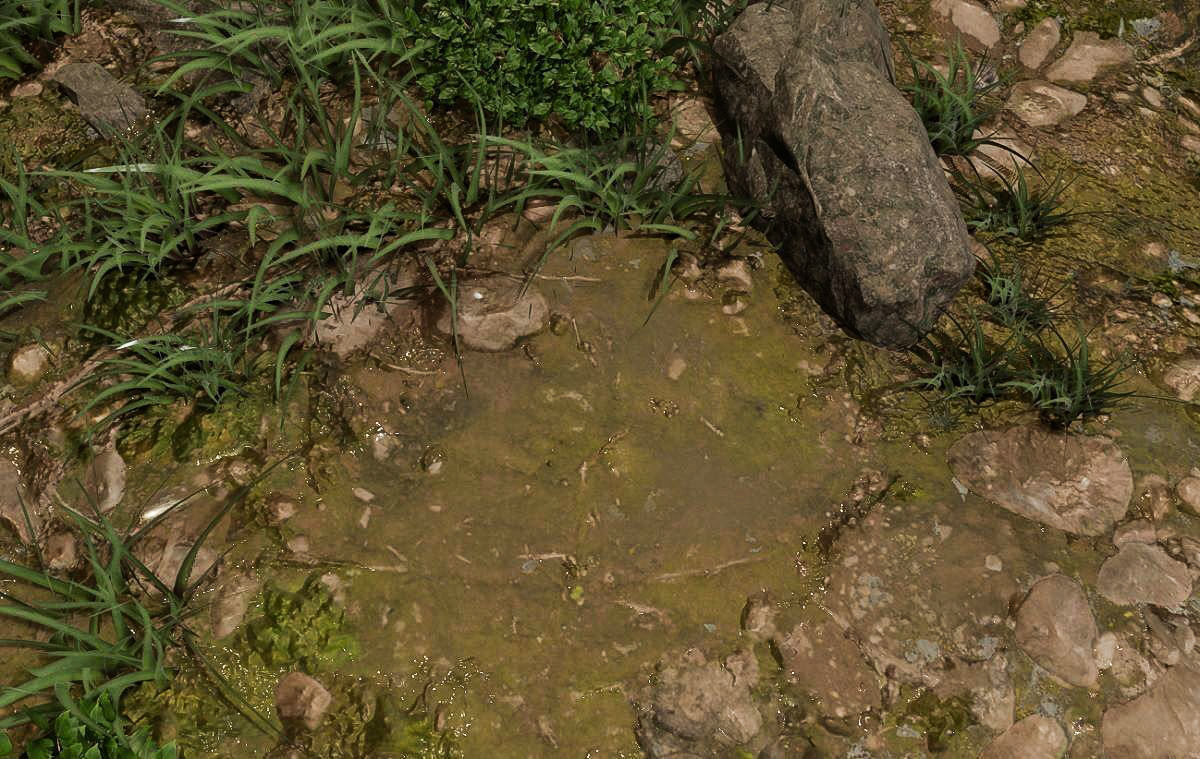 Woodland Terrain 3D Environment Model 3D model_11