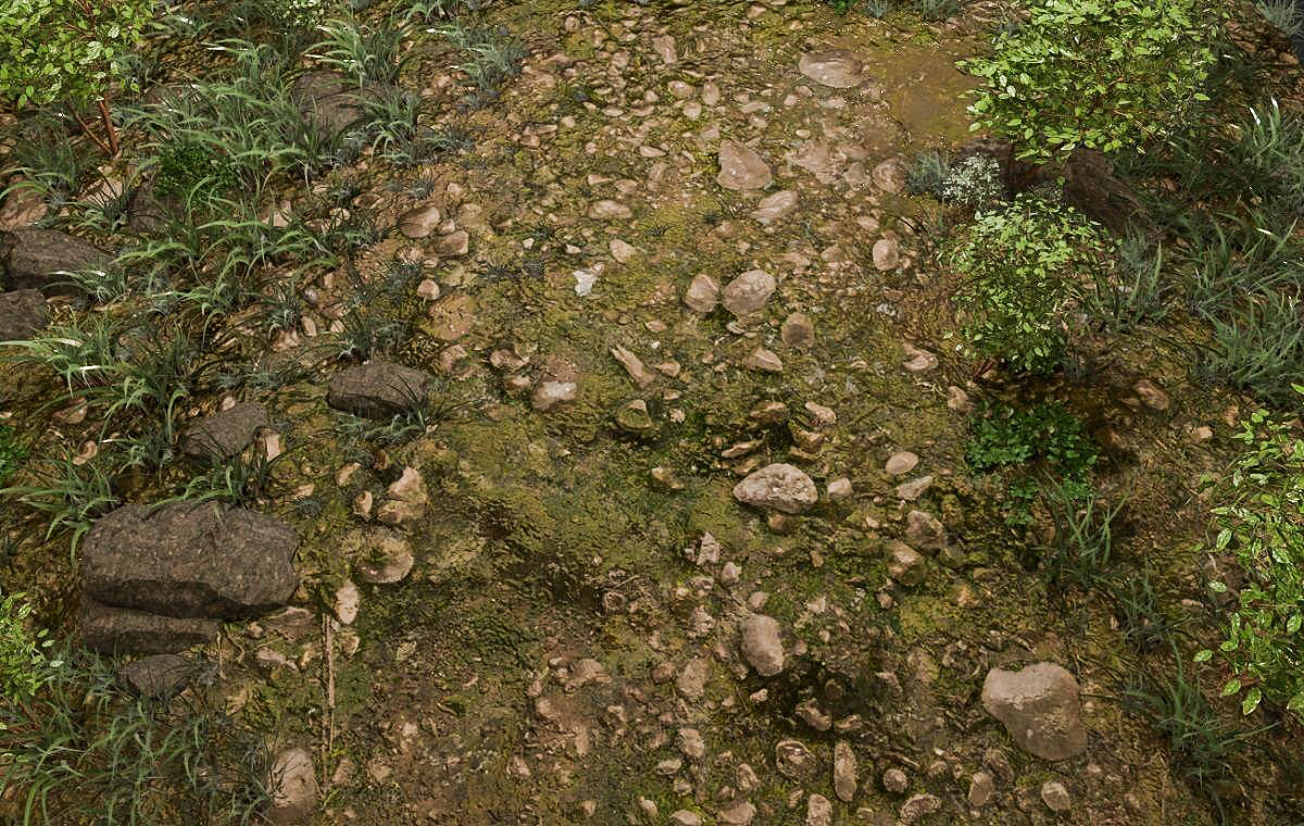 Woodland Terrain 3D Environment Model 3D model_10