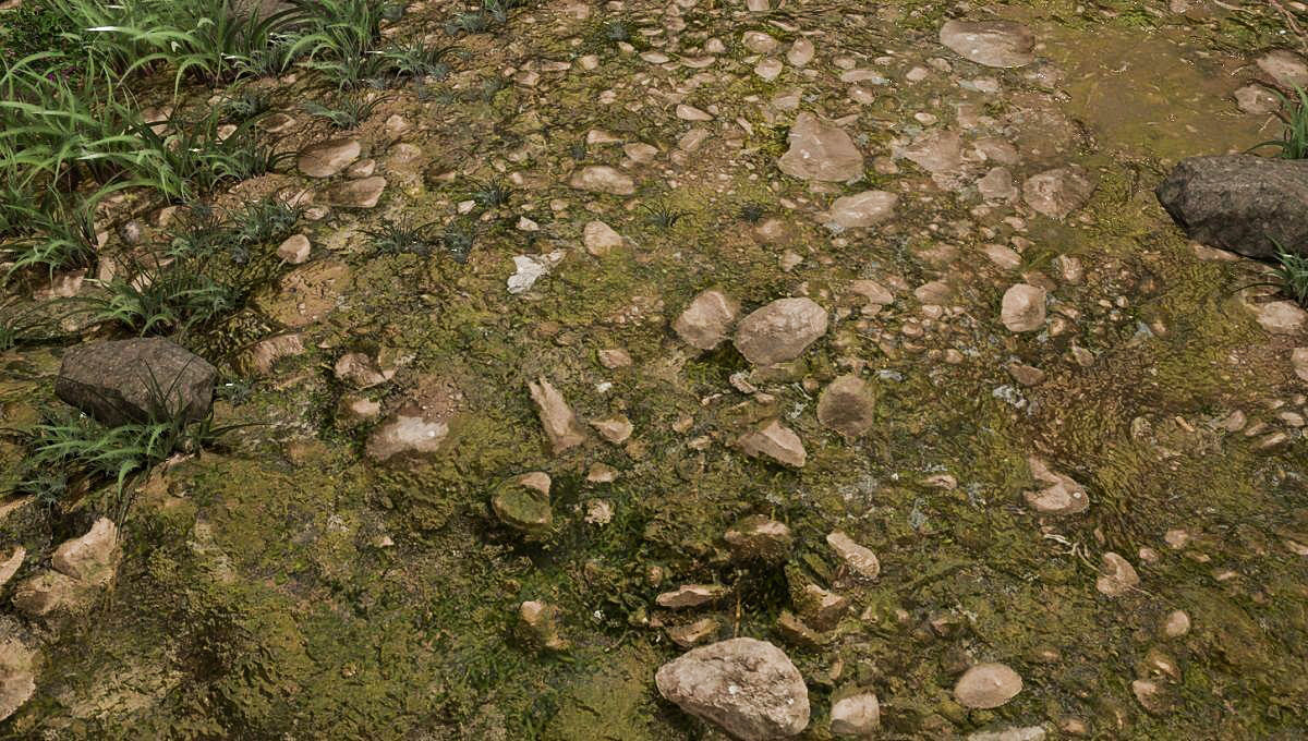 Woodland Terrain 3D Environment Model 3D model_6