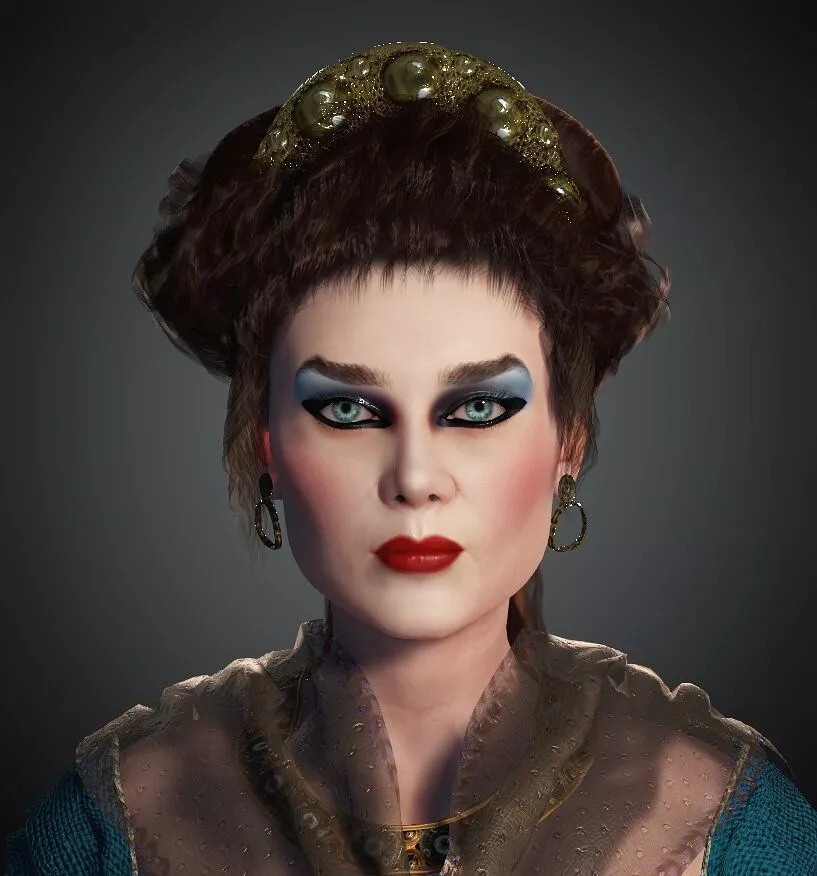 Ancient Rome Agrippina 3D model