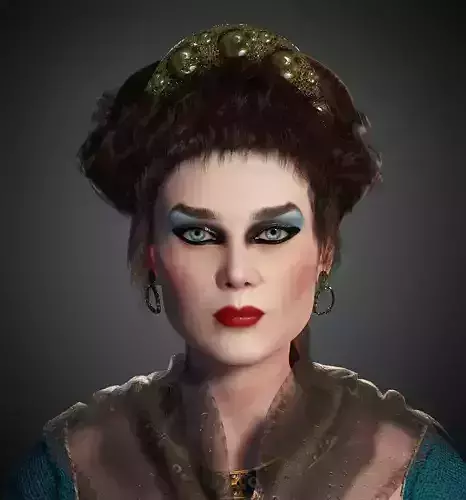 Ancient Rome Agrippina 3D model