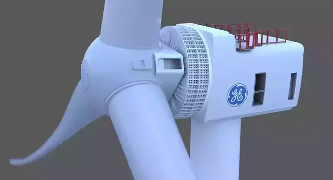 Wind Turbine GE Haliade X 12MW 3D model