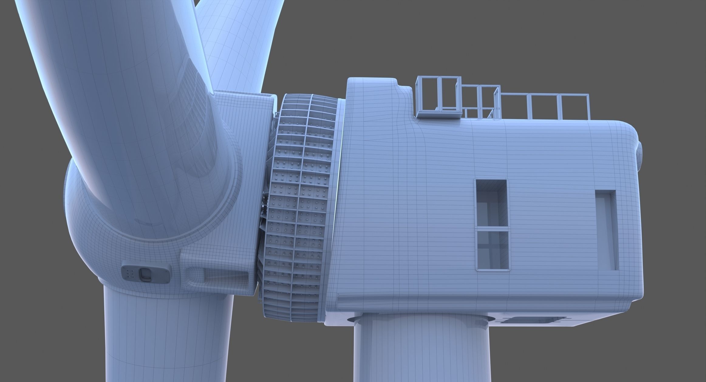 Wind Turbine GE Haliade X 12MW 3D model_6