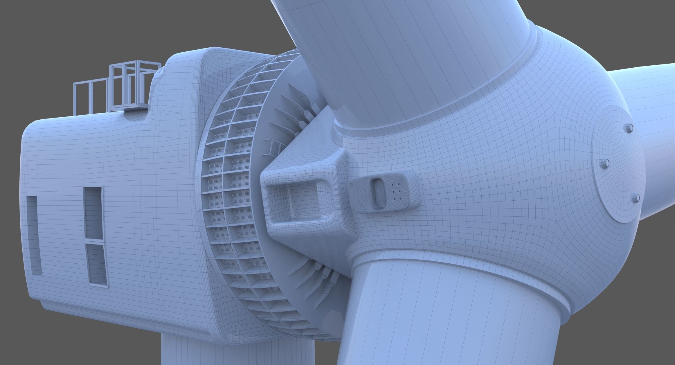 Wind Turbine GE Haliade X 12MW 3D model_1