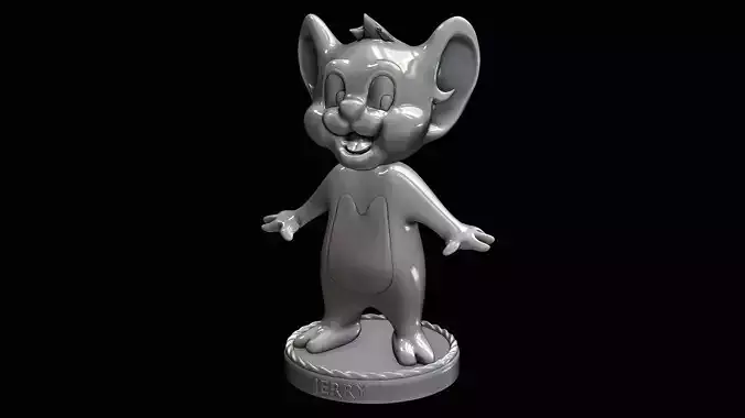 Jerry  - 3D STL Model for 3D Printers 3D print model