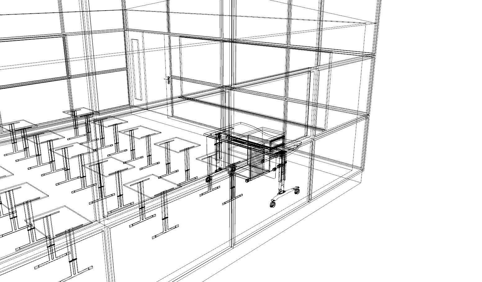 Solar Building 3D model_12