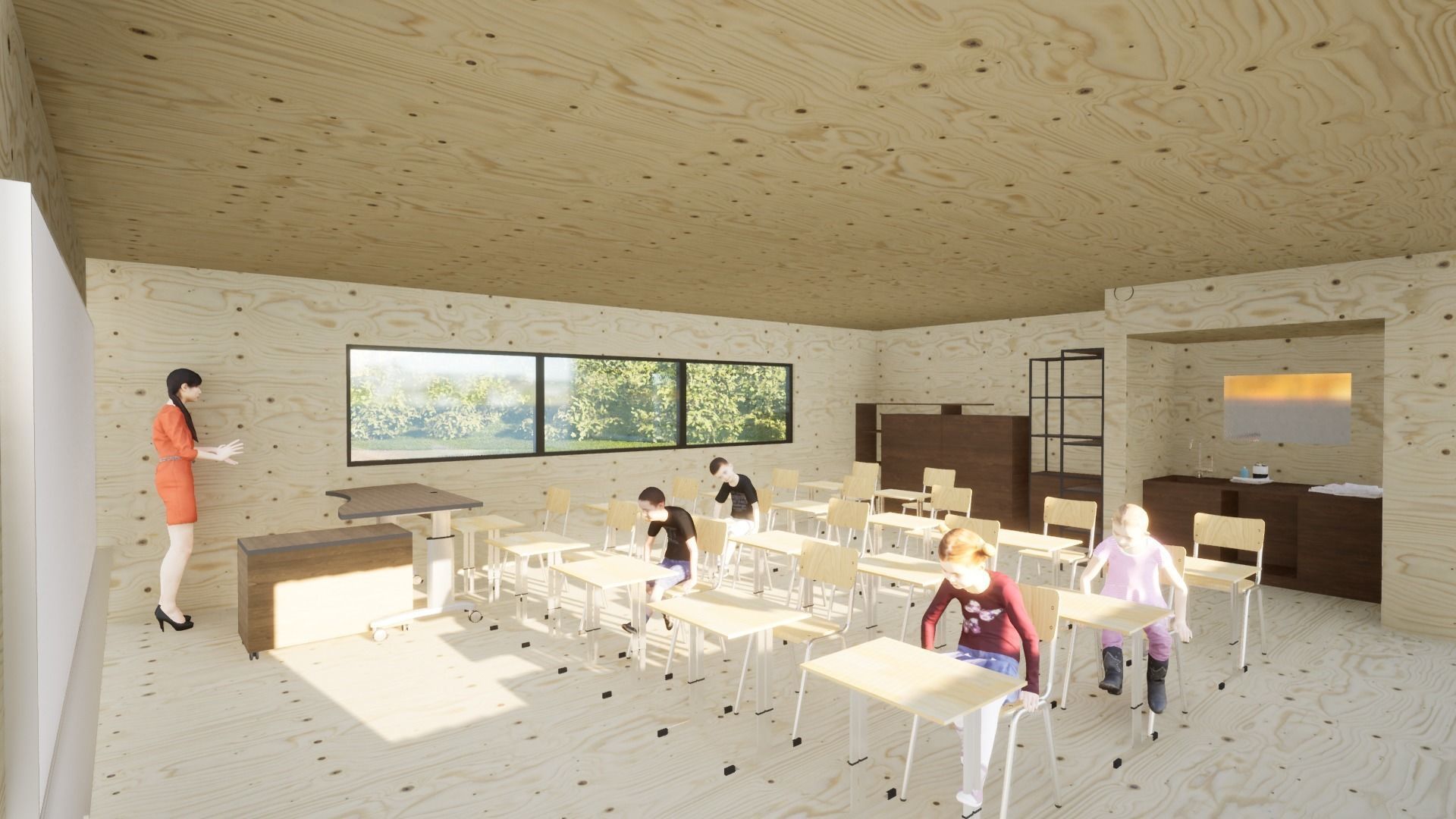 Solar Building 3D model_6