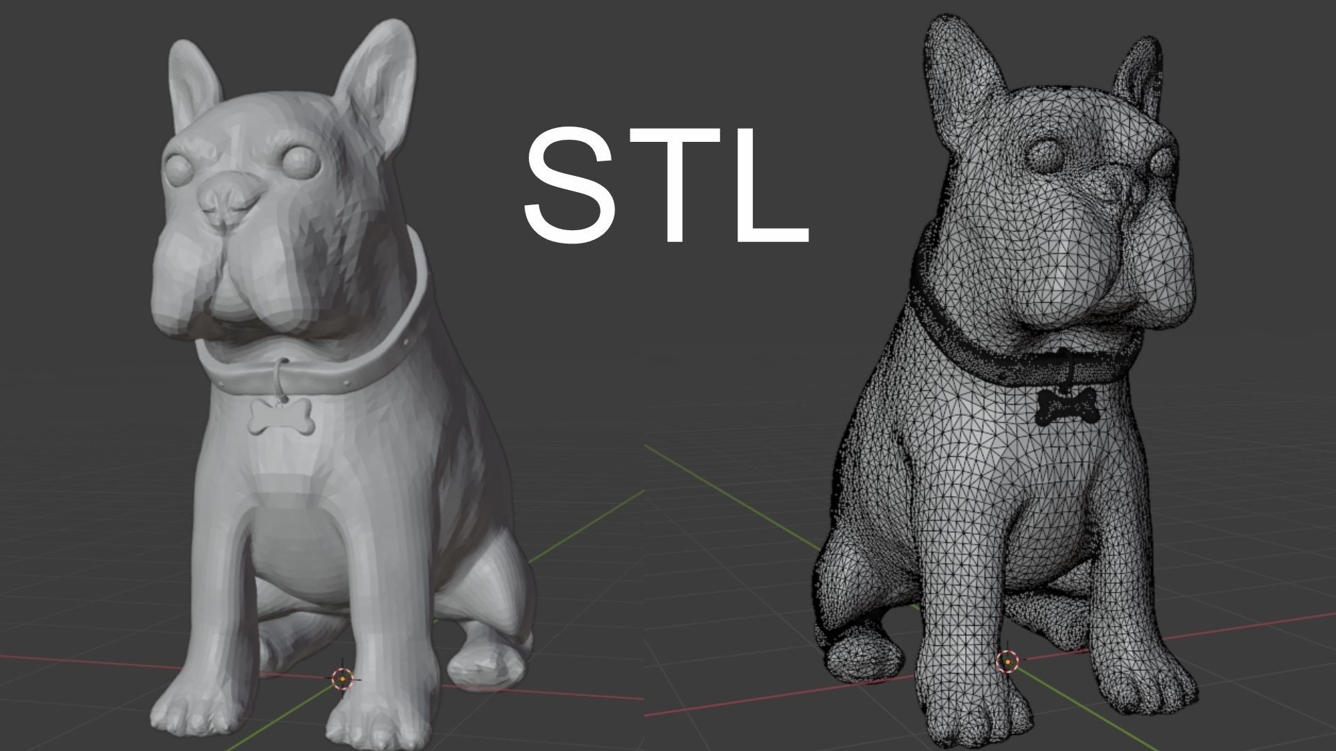 Bulldog french 3D model_10