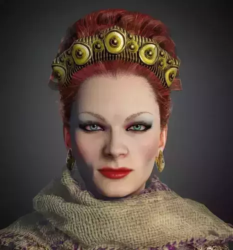 Ancient Rome Empress 3D model