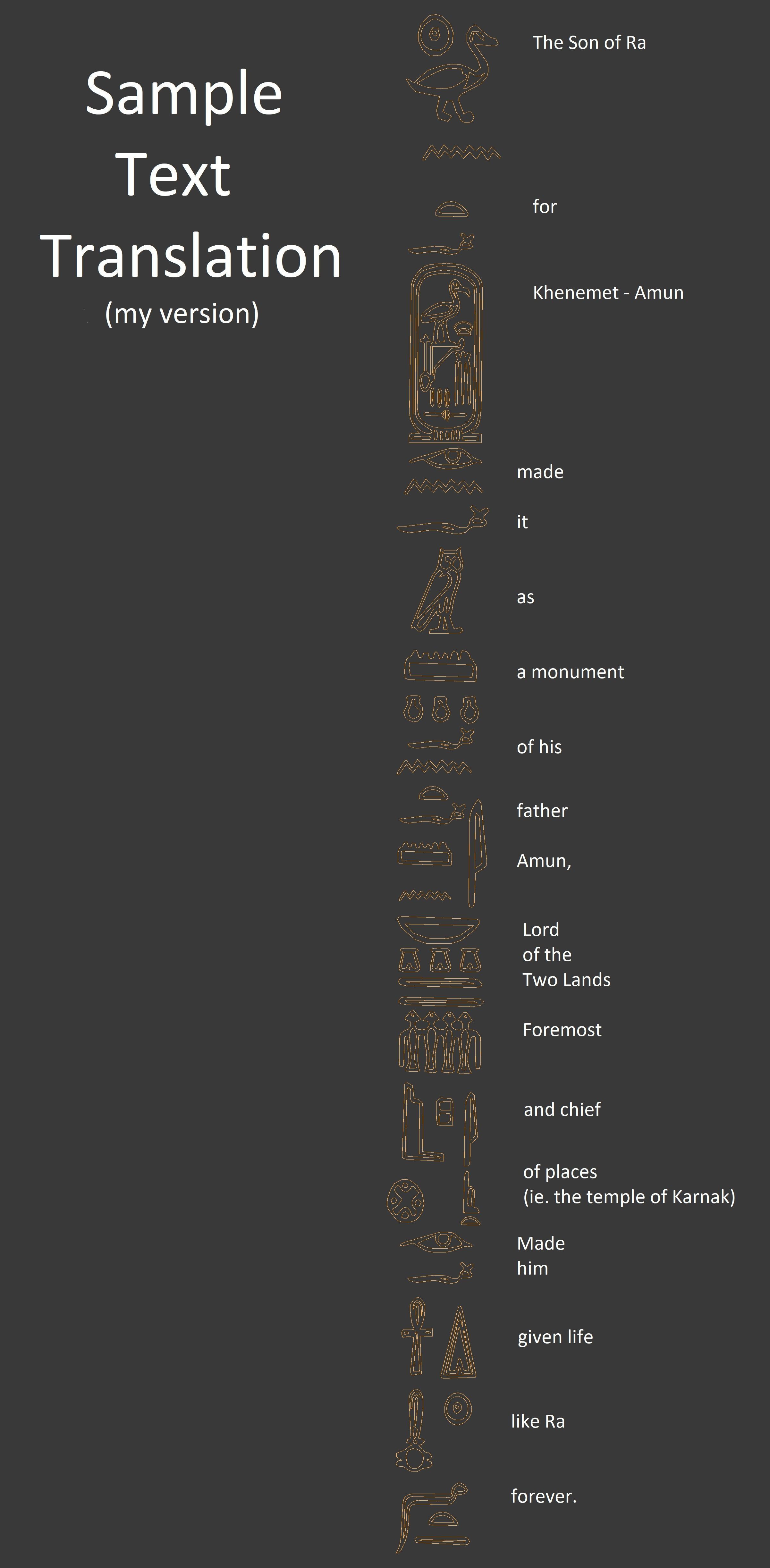 Obelisk in desert with palm trees 3D model_2