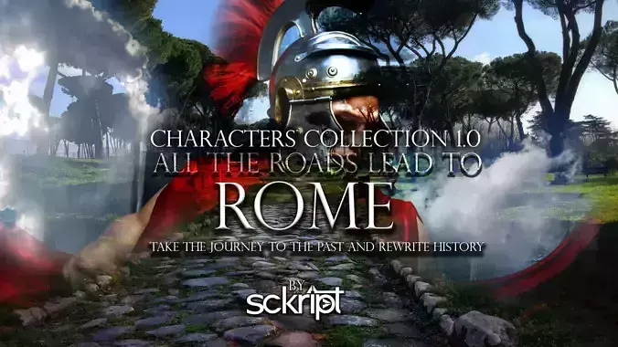 Ancient Rome Characters Collection 