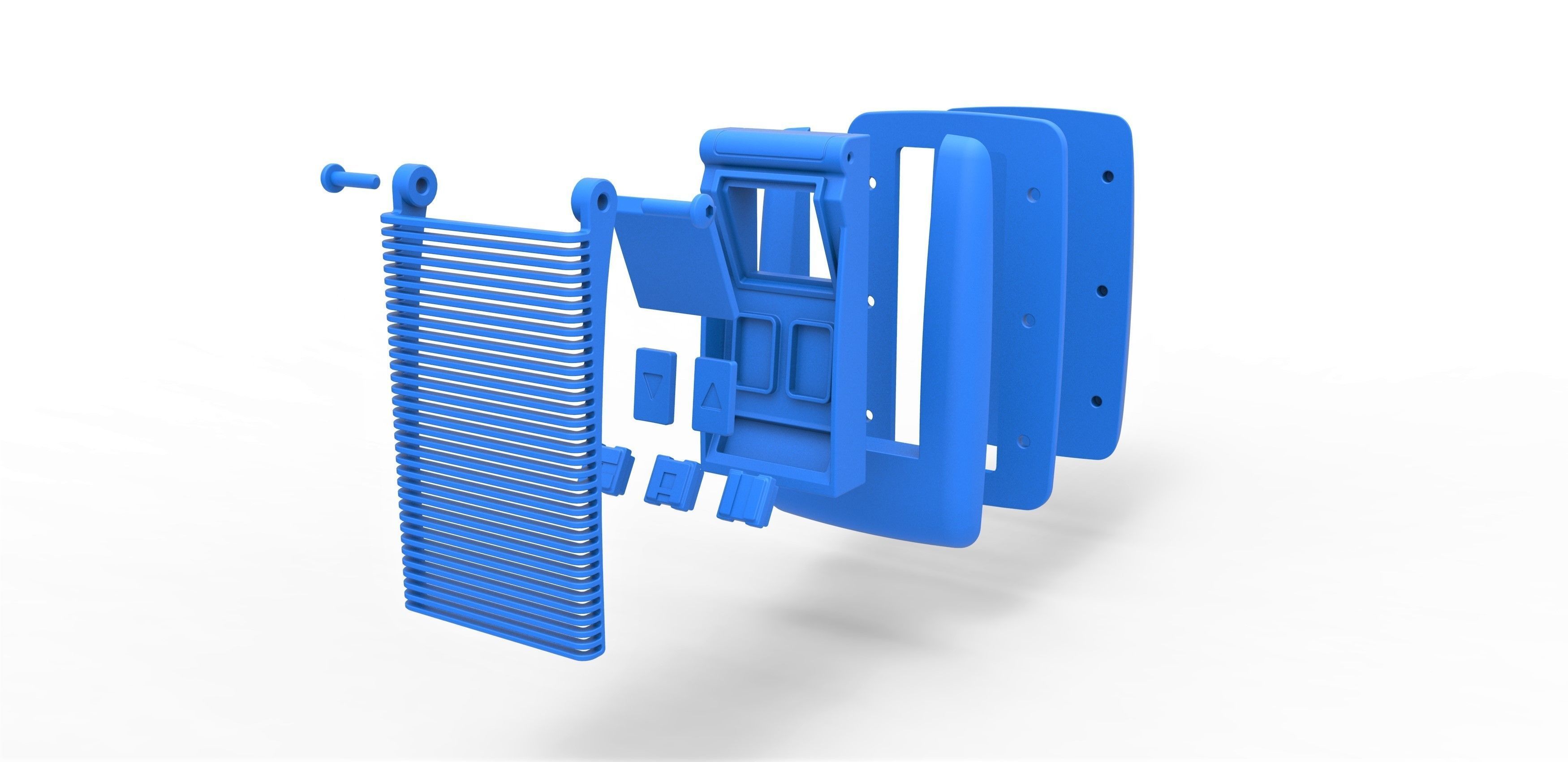 Communicator from the movie Star Trek 5 The Final Frontier 1989 3D print model_27