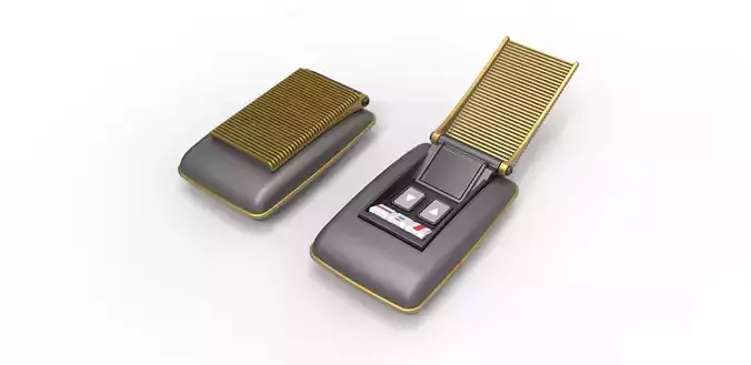 Communicator from the movie Star Trek 5 The Final Frontier 1989 3D print model