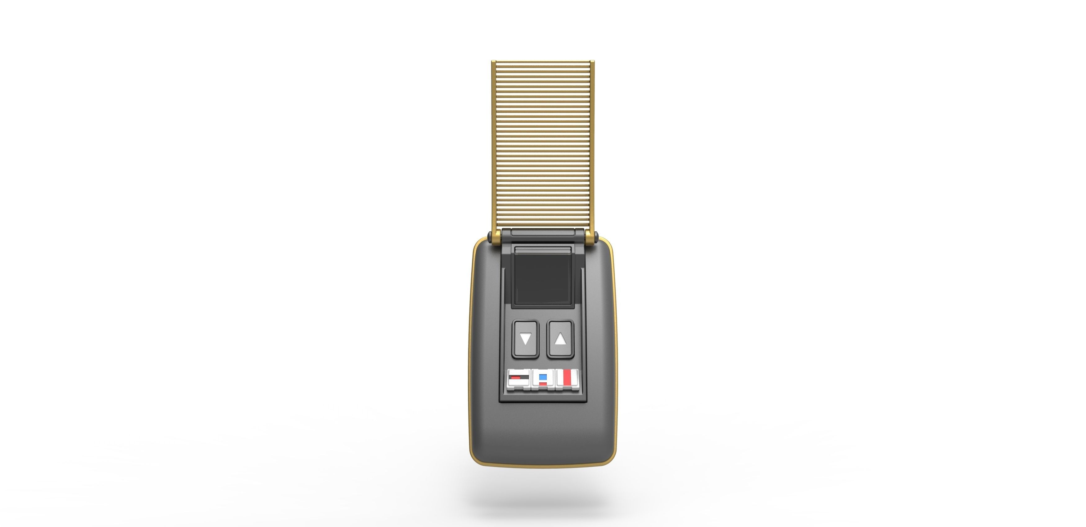 Communicator from the movie Star Trek 5 The Final Frontier 1989 3D print model_13