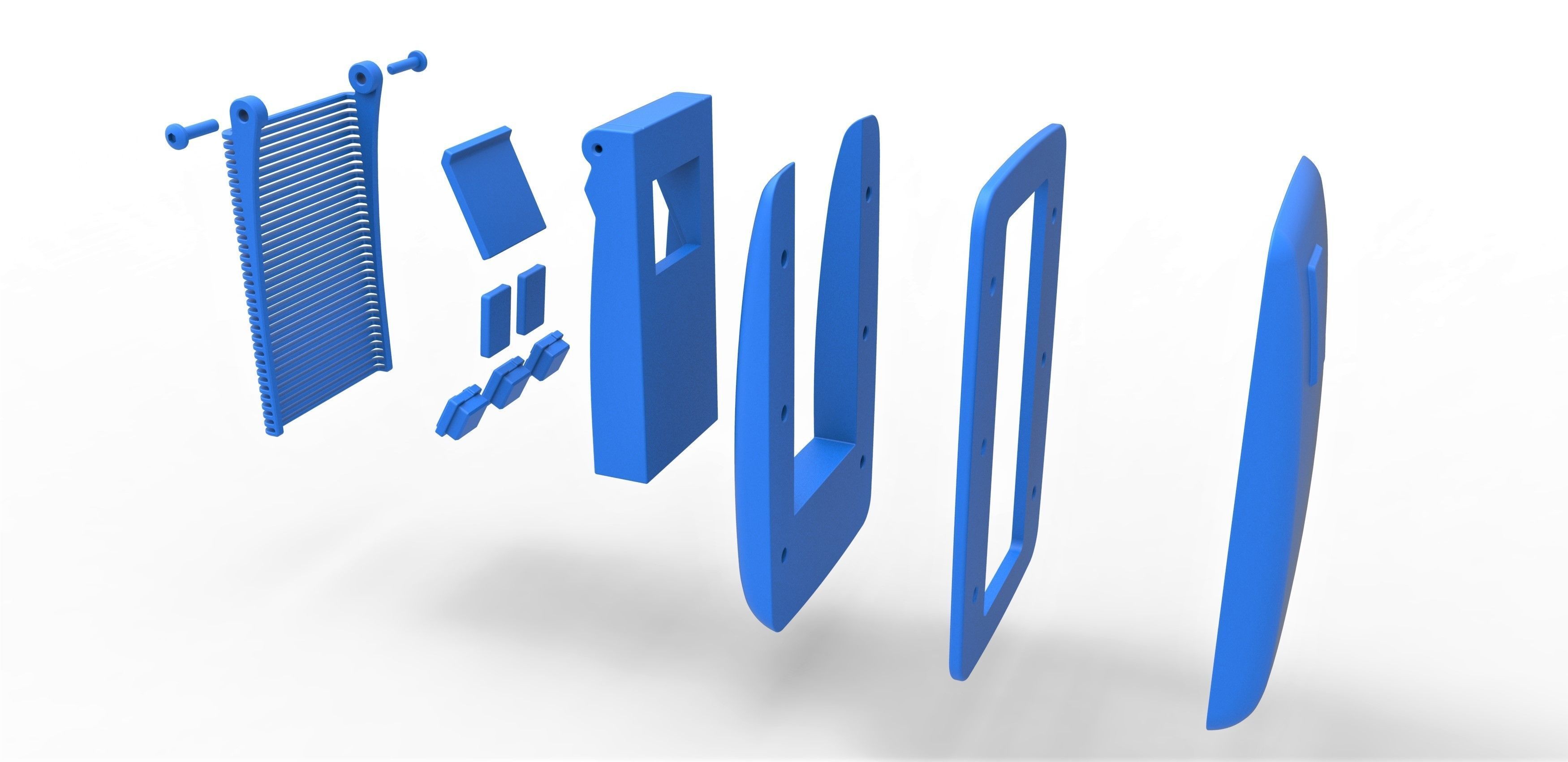 Communicator from the movie Star Trek 5 The Final Frontier 1989 3D print model_29