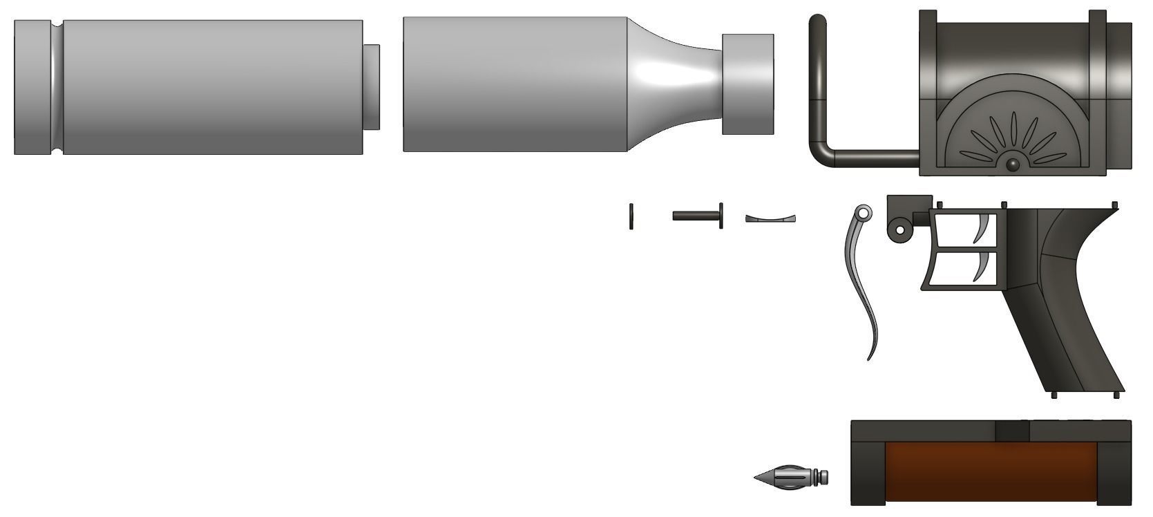 Attack on Titan Anti-Personnel Gear Shotgun 3D print model_11