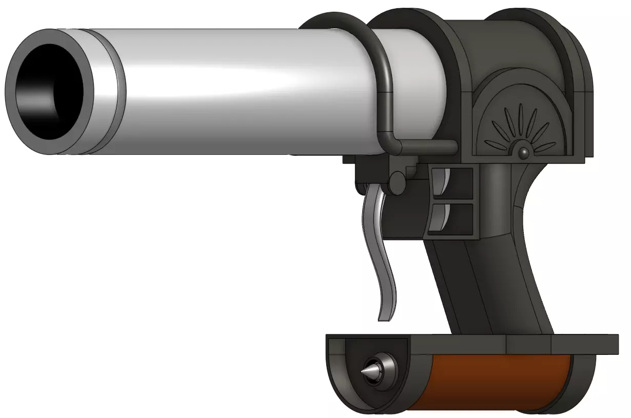 Attack on Titan Anti-Personnel Gear Shotgun 3D print model_0