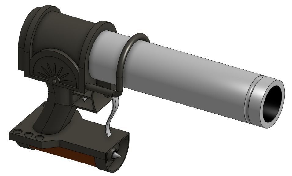 Attack on Titan Anti-Personnel Gear Shotgun 3D print model_3