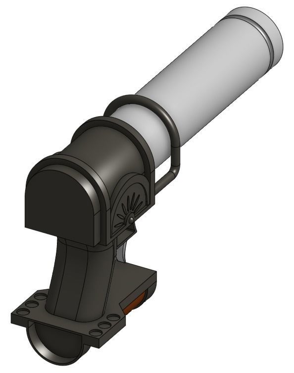 Attack on Titan Anti-Personnel Gear Shotgun 3D print model_4