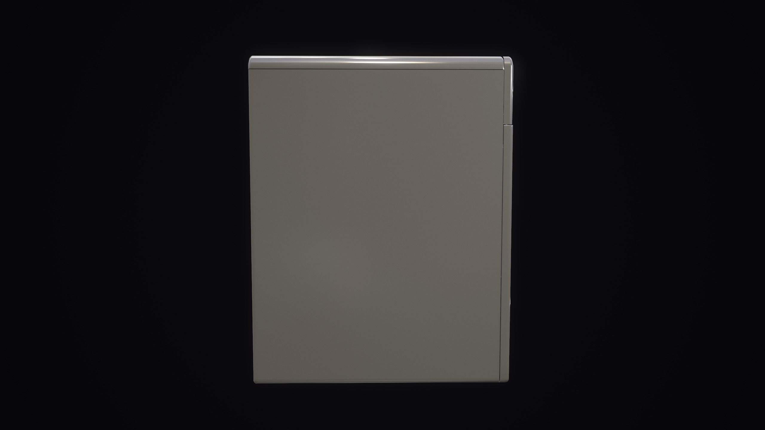 Washing and dryer machine Low-poly 3D model_4