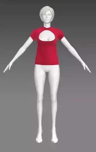 Woman Clothing A-Pose 505