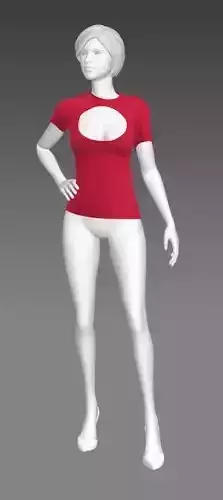 Woman Clothing Pose 507