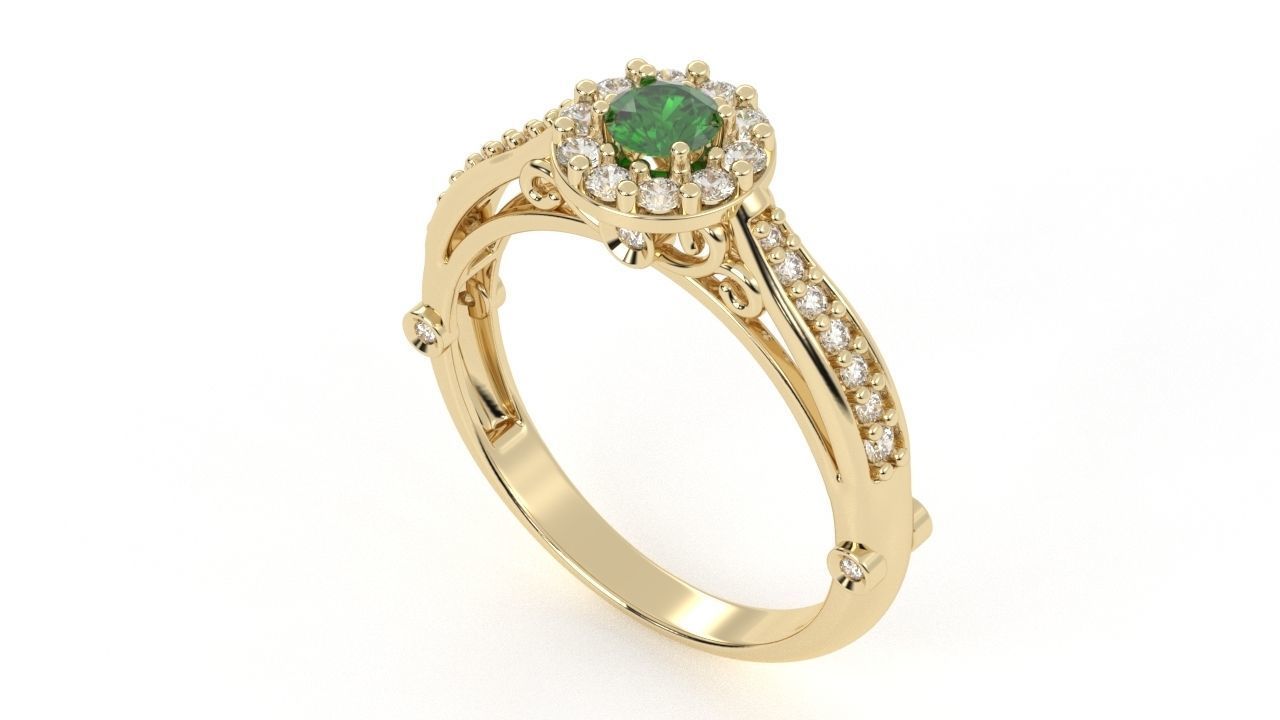 anel de formatura 3D print model_1