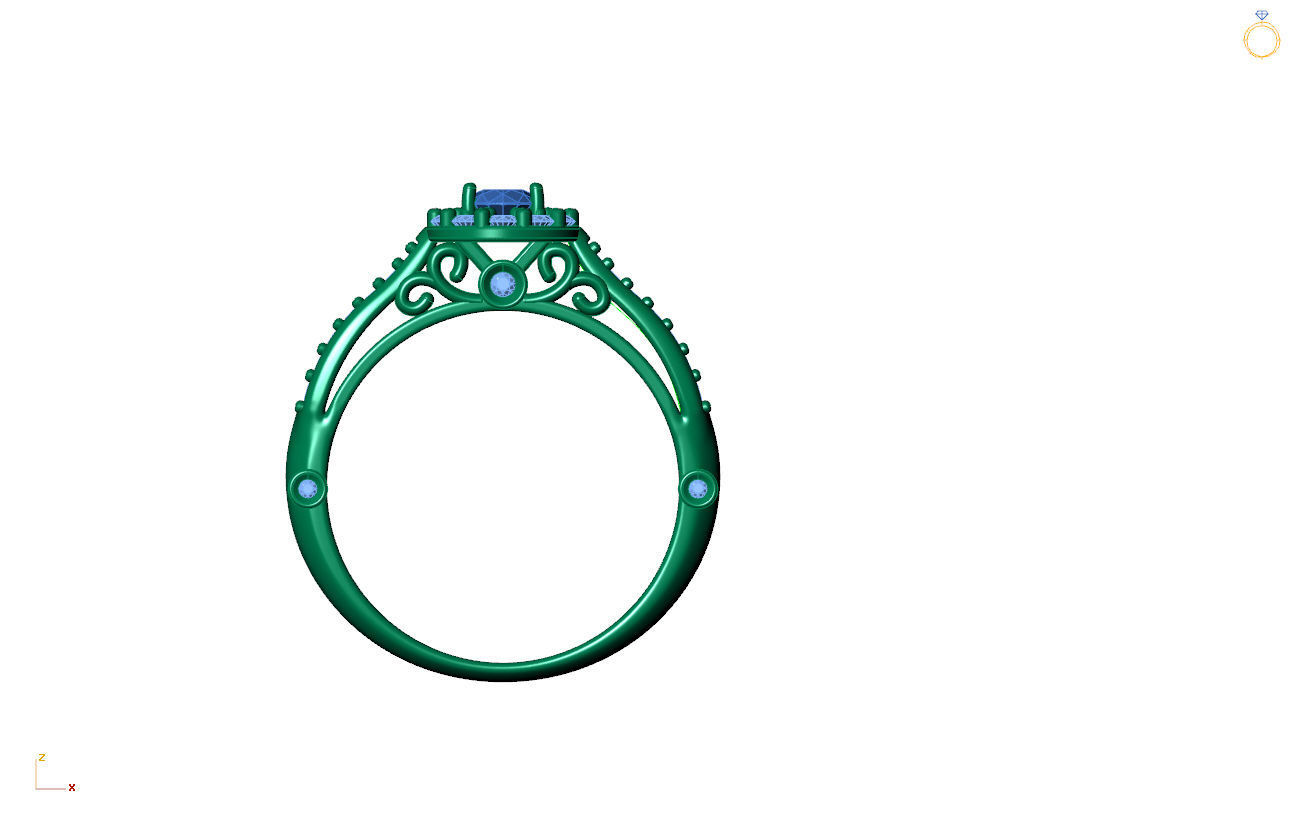 anel de formatura 3D print model_5