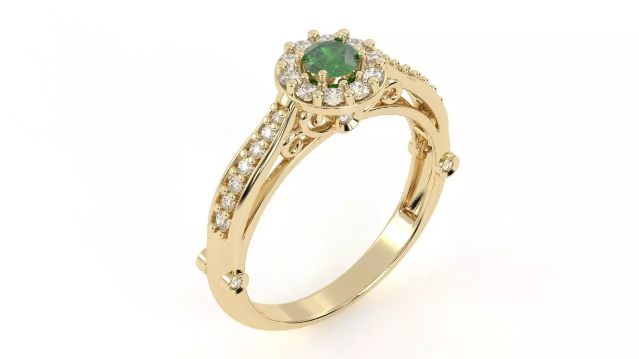 anel de formatura 3D print model_0