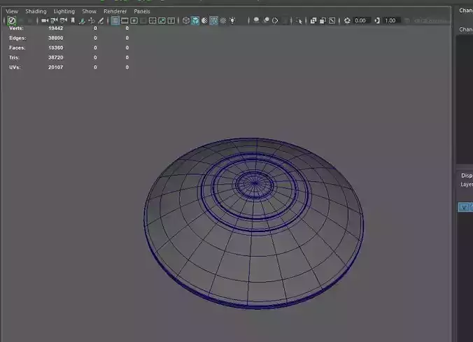 Infrared remote control 3D model