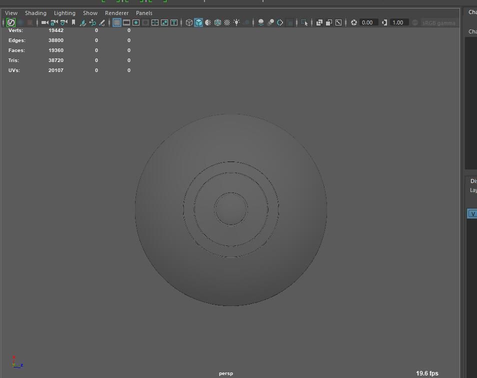 Infrared remote control 3D model_1