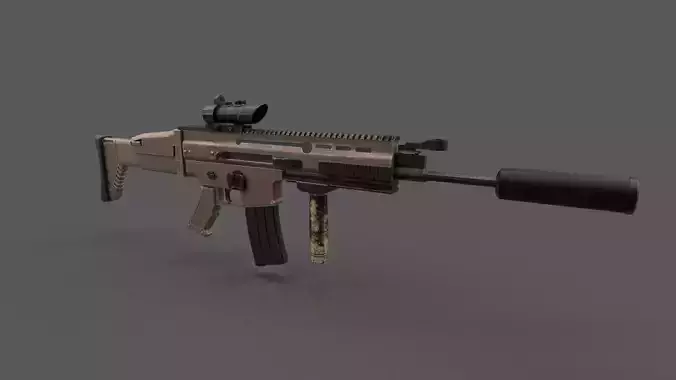 Scar L assault rifle