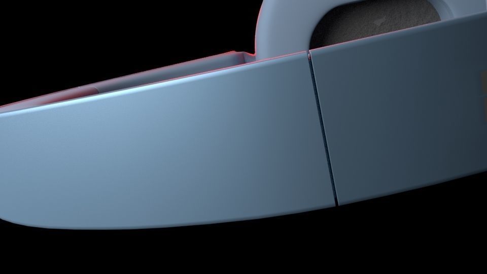 surface pro headphones 3D model_1