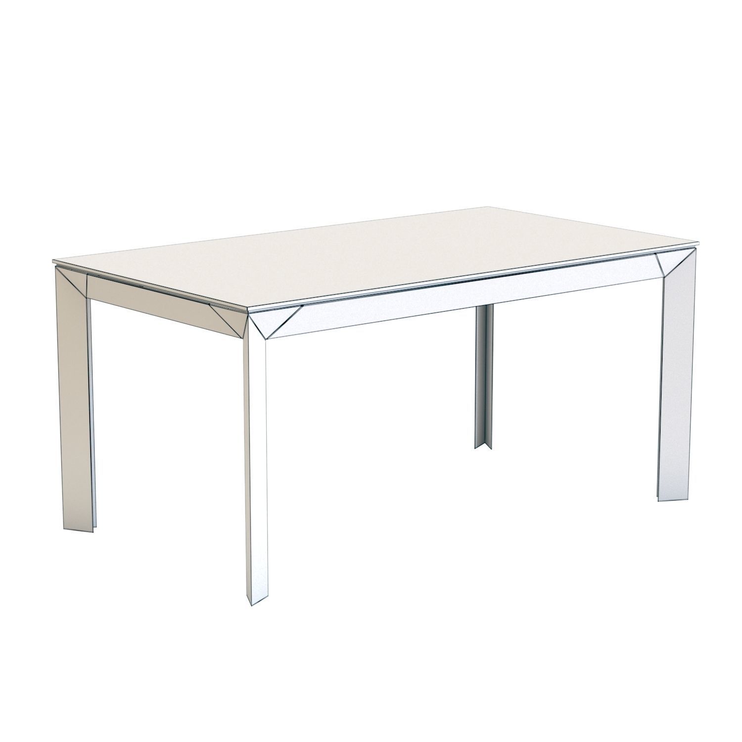 Scavolini Tai Dining Table 3D model_1