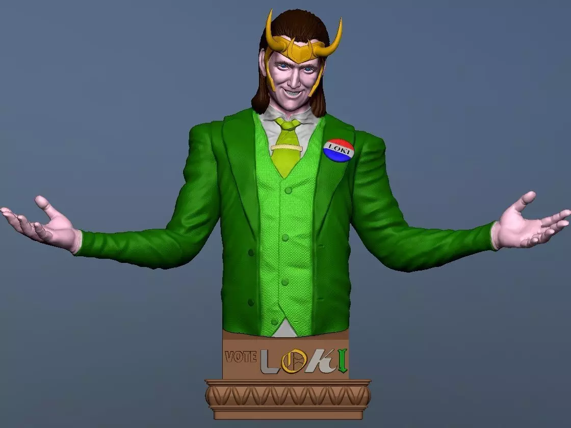 President Loki - DisneyPlus Version 3D print model