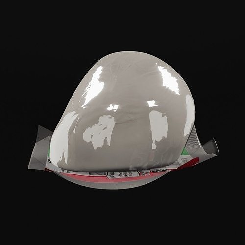 Package Of Mozzarella 3D model 5