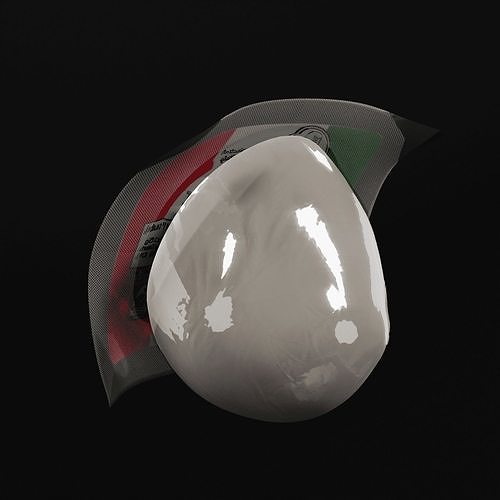 Package Of Mozzarella 3D model 4