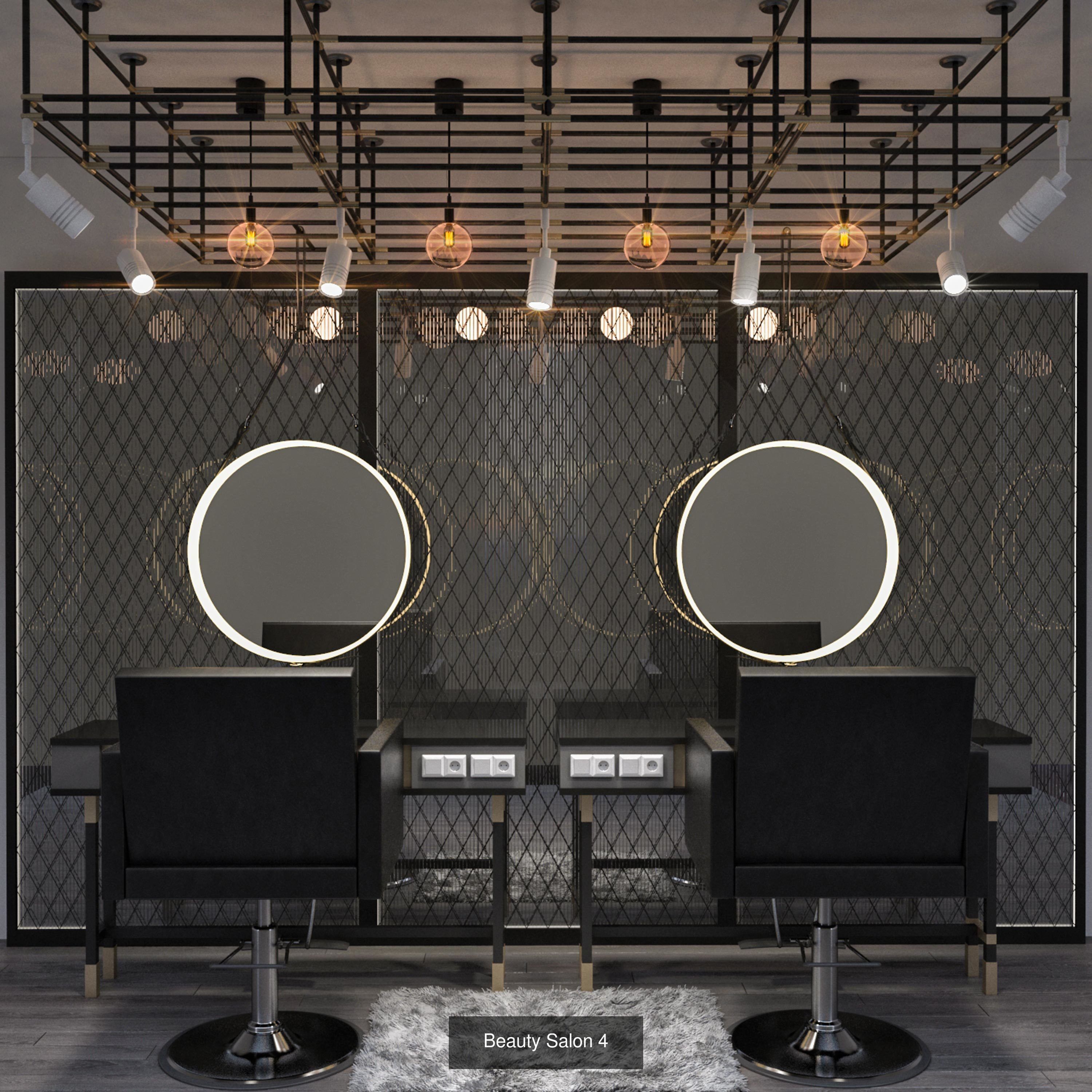 Beauty Salon  3D Model Collection_4
