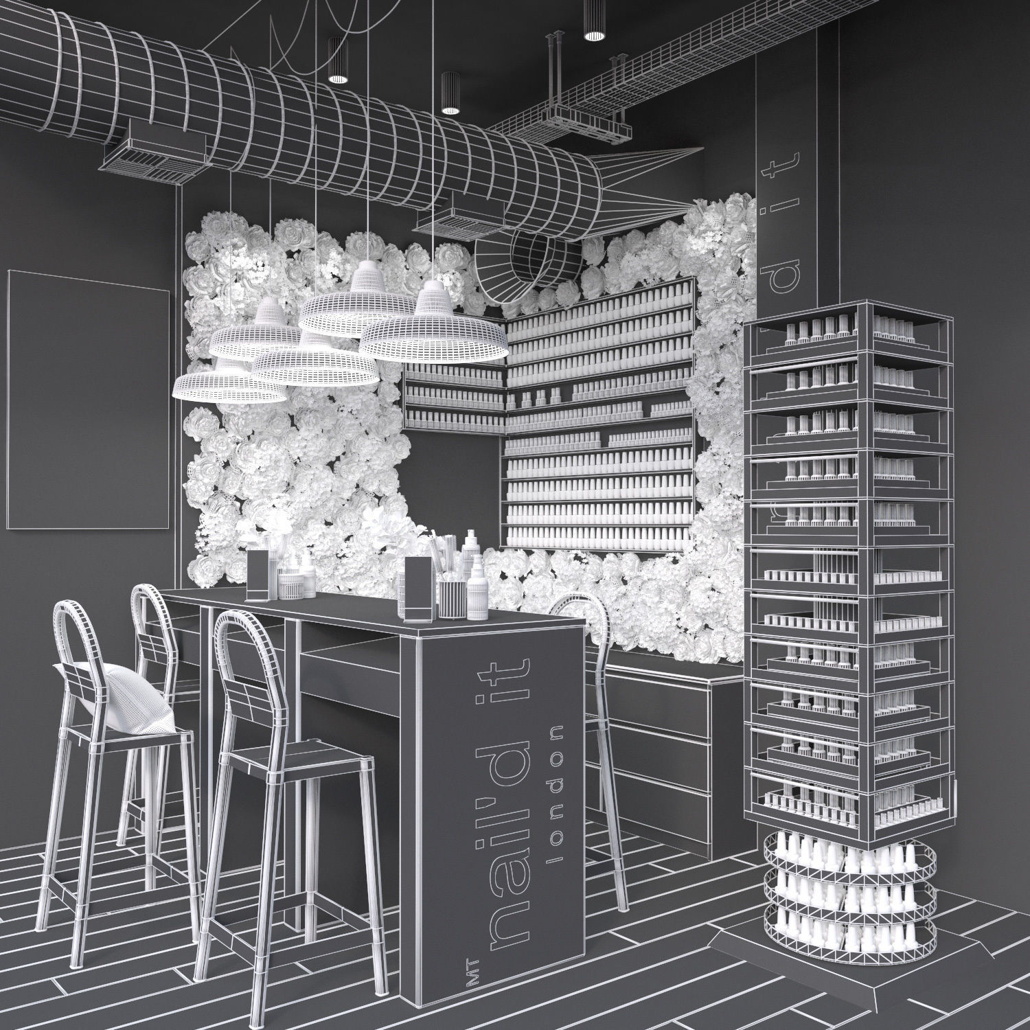 Beauty Salon  3D Model Collection_7