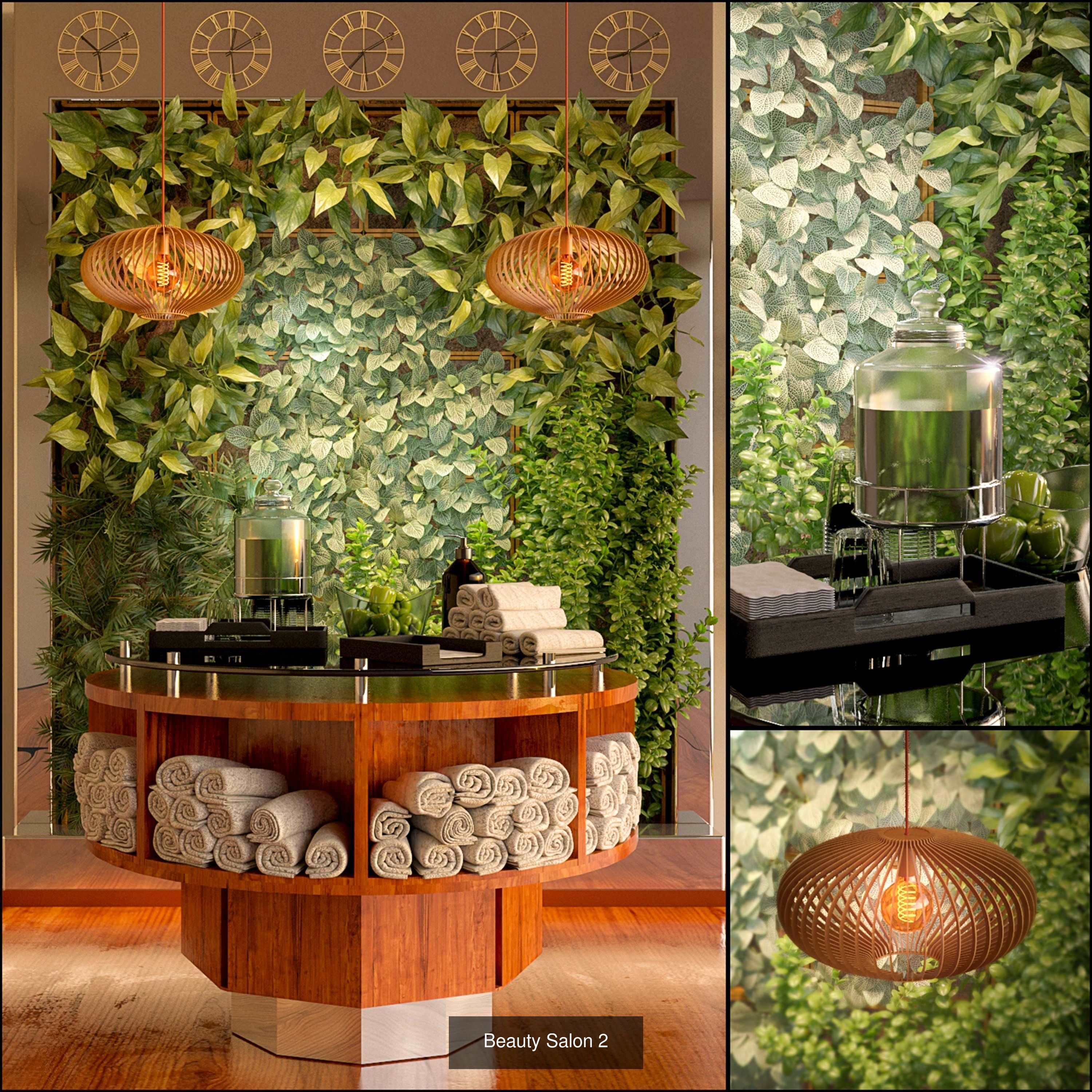 Beauty Salon  3D Model Collection_2