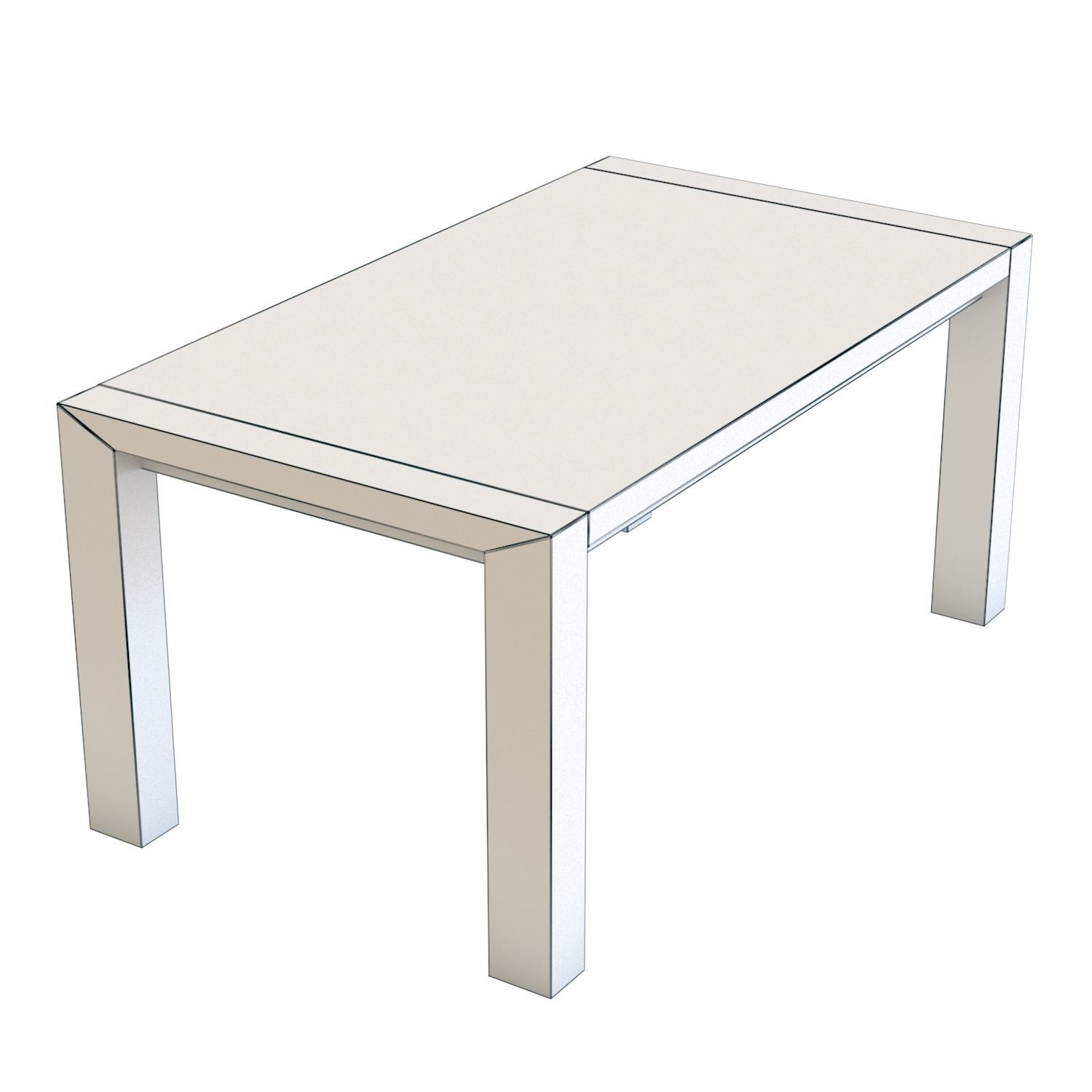 Scavolini Agape Dining Table 3D model_3