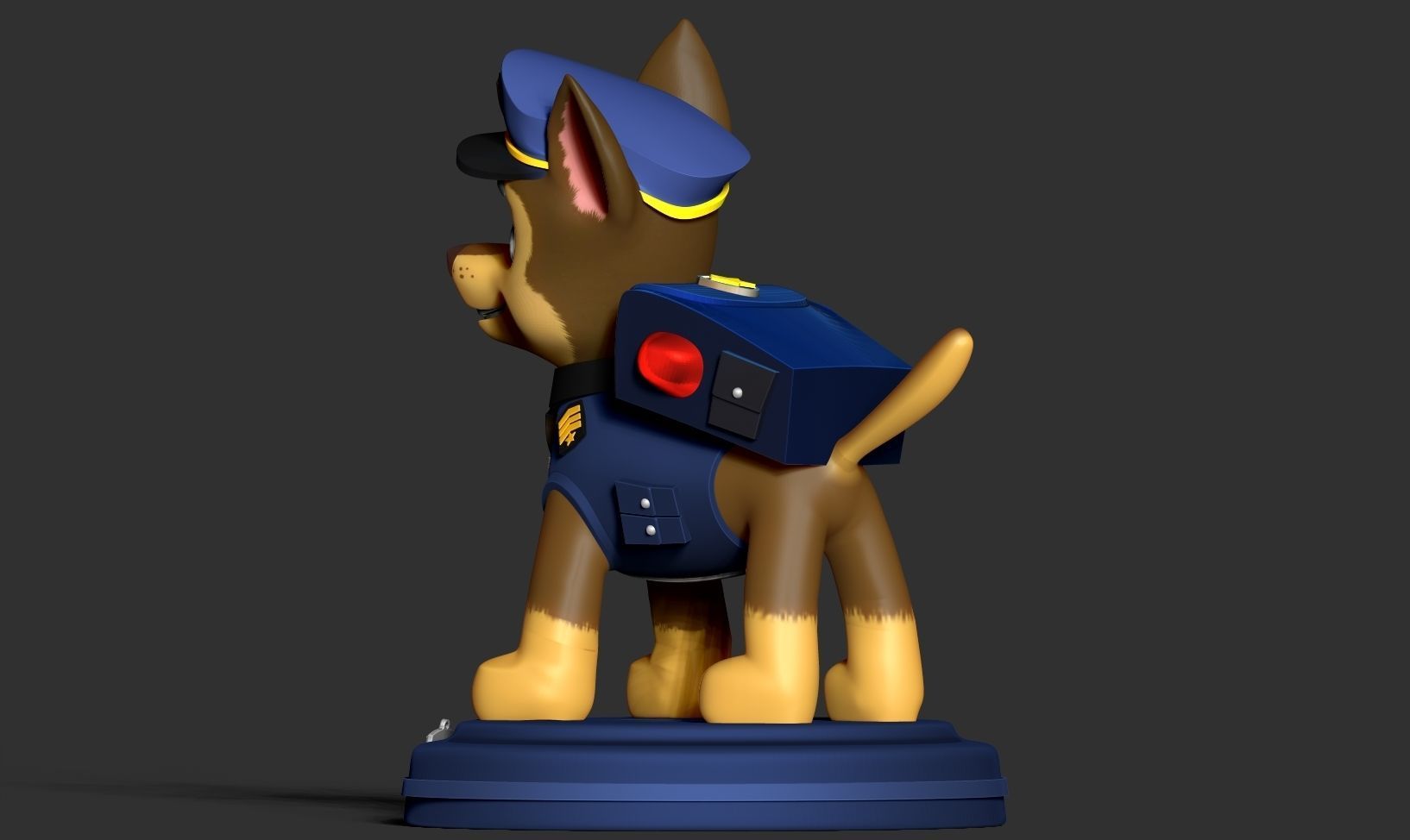 Chase - Paw Patrol The Movie 3D print model_18