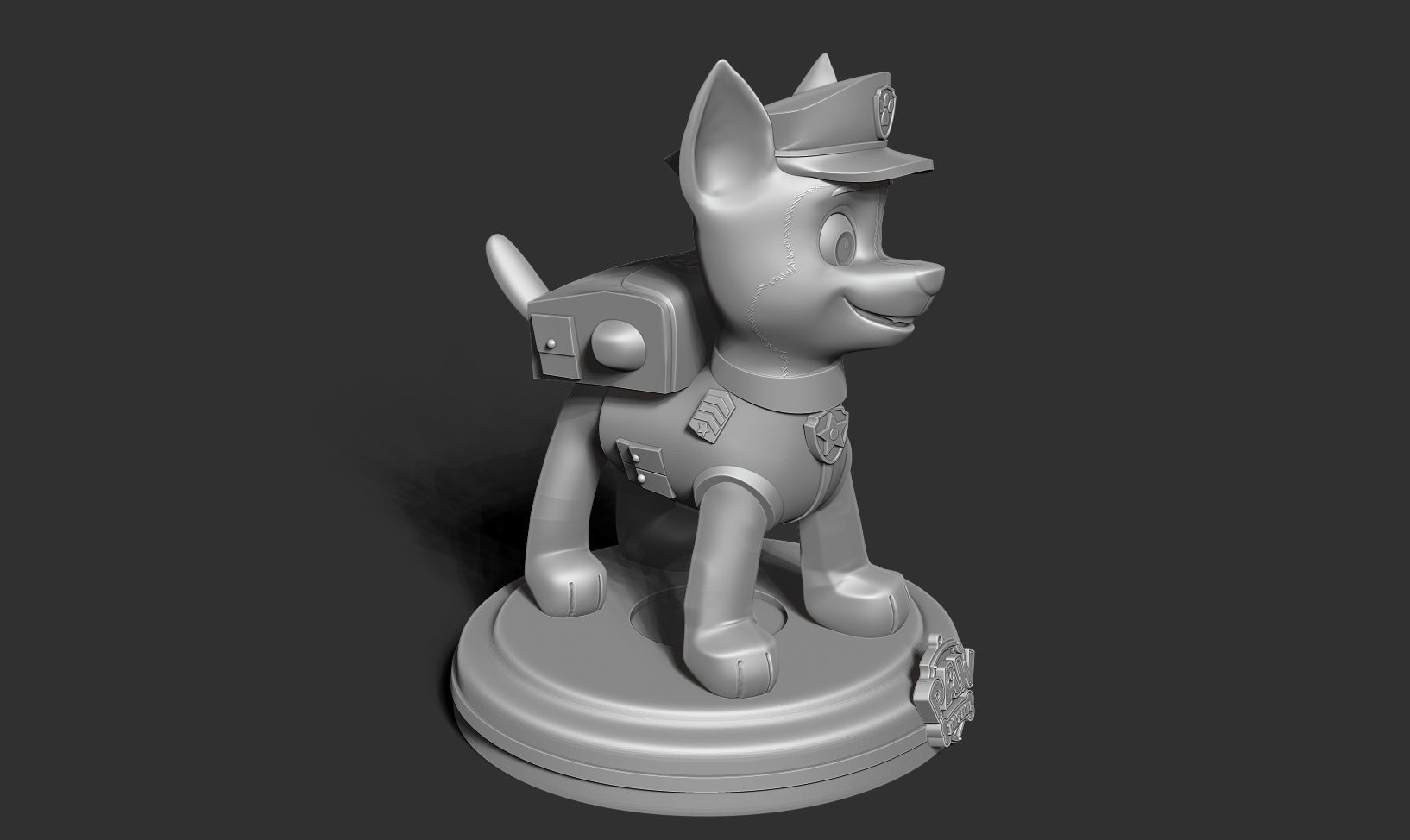 Chase - Paw Patrol The Movie 3D print model_17