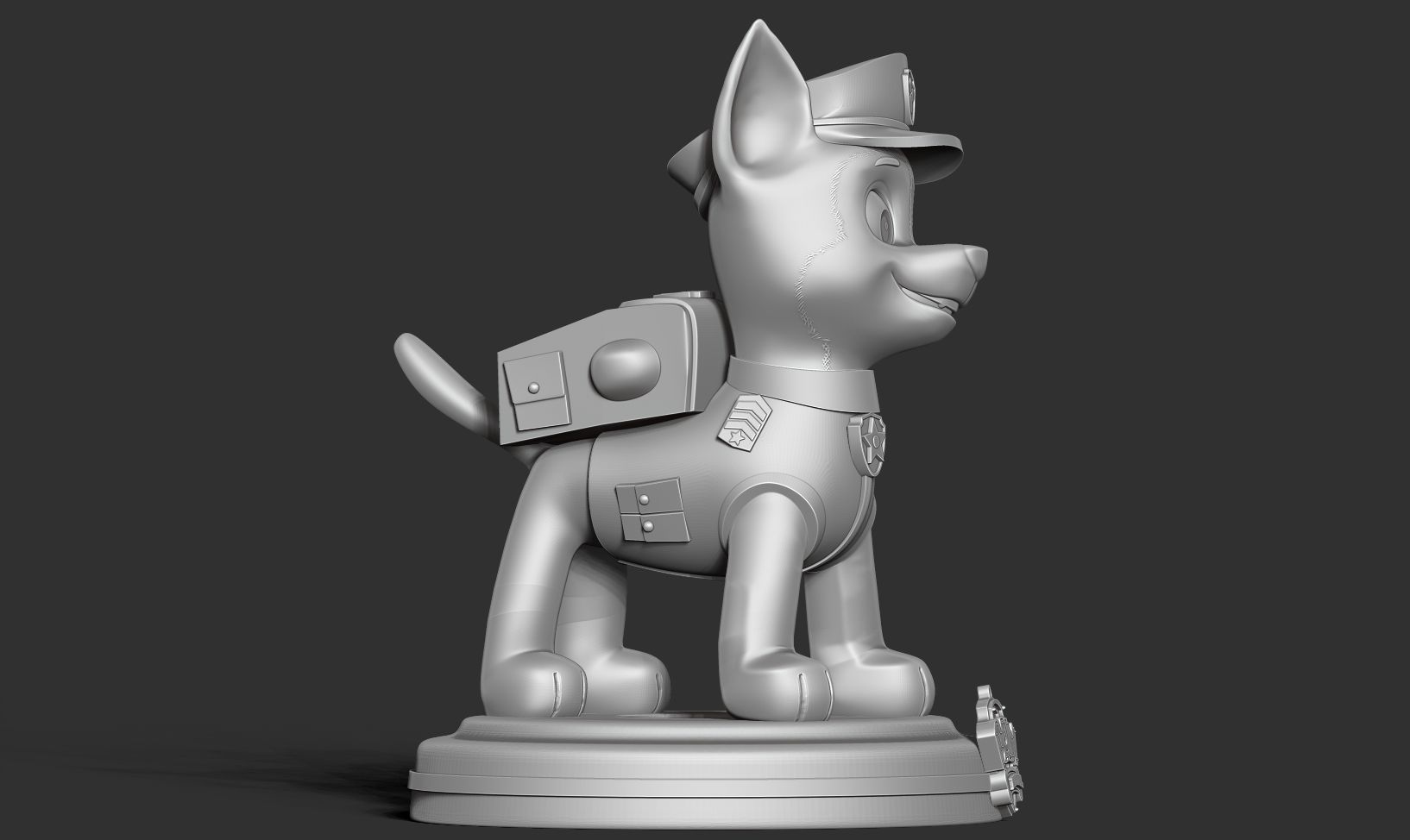 Chase - Paw Patrol The Movie 3D print model_13