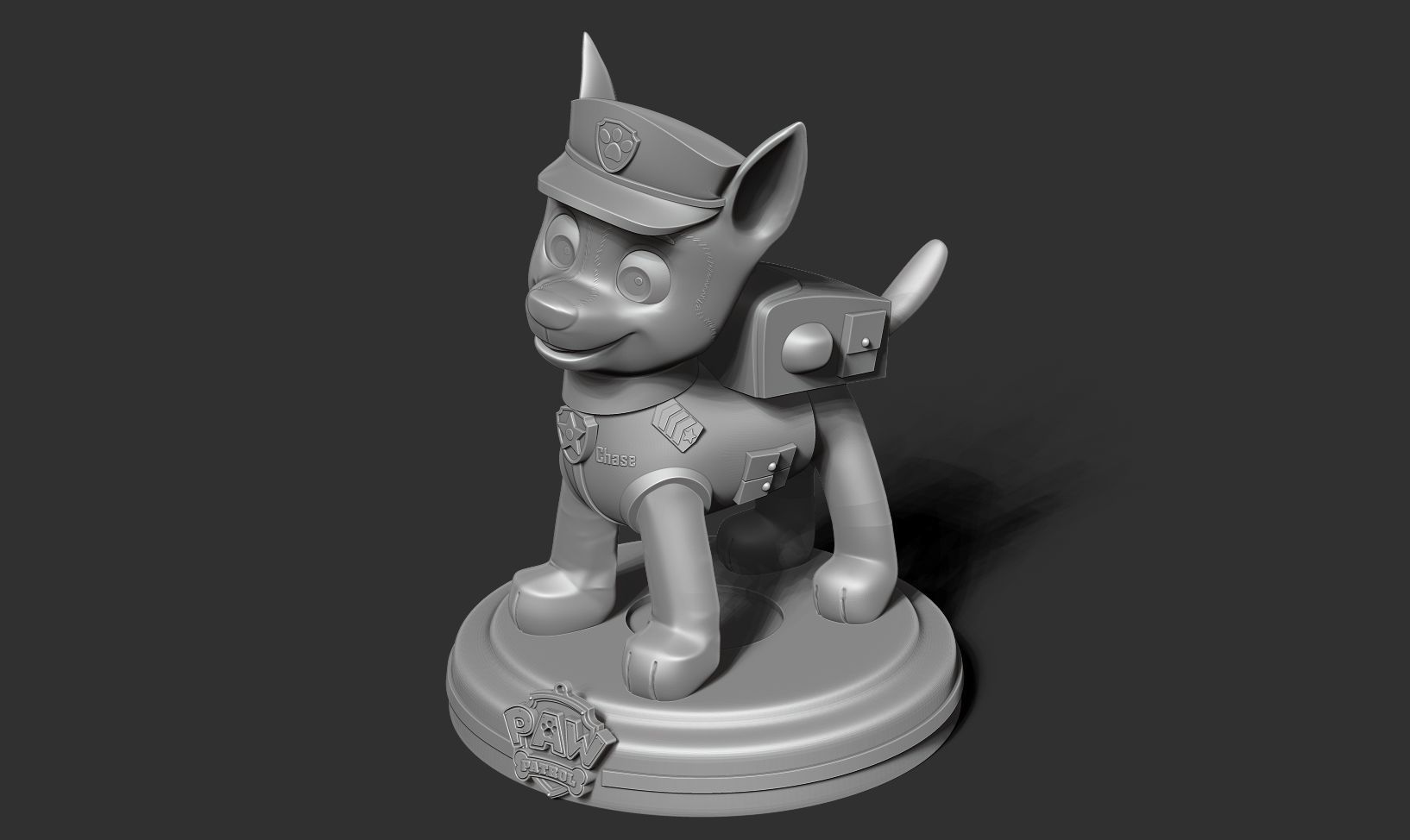 Chase - Paw Patrol The Movie 3D print model_16