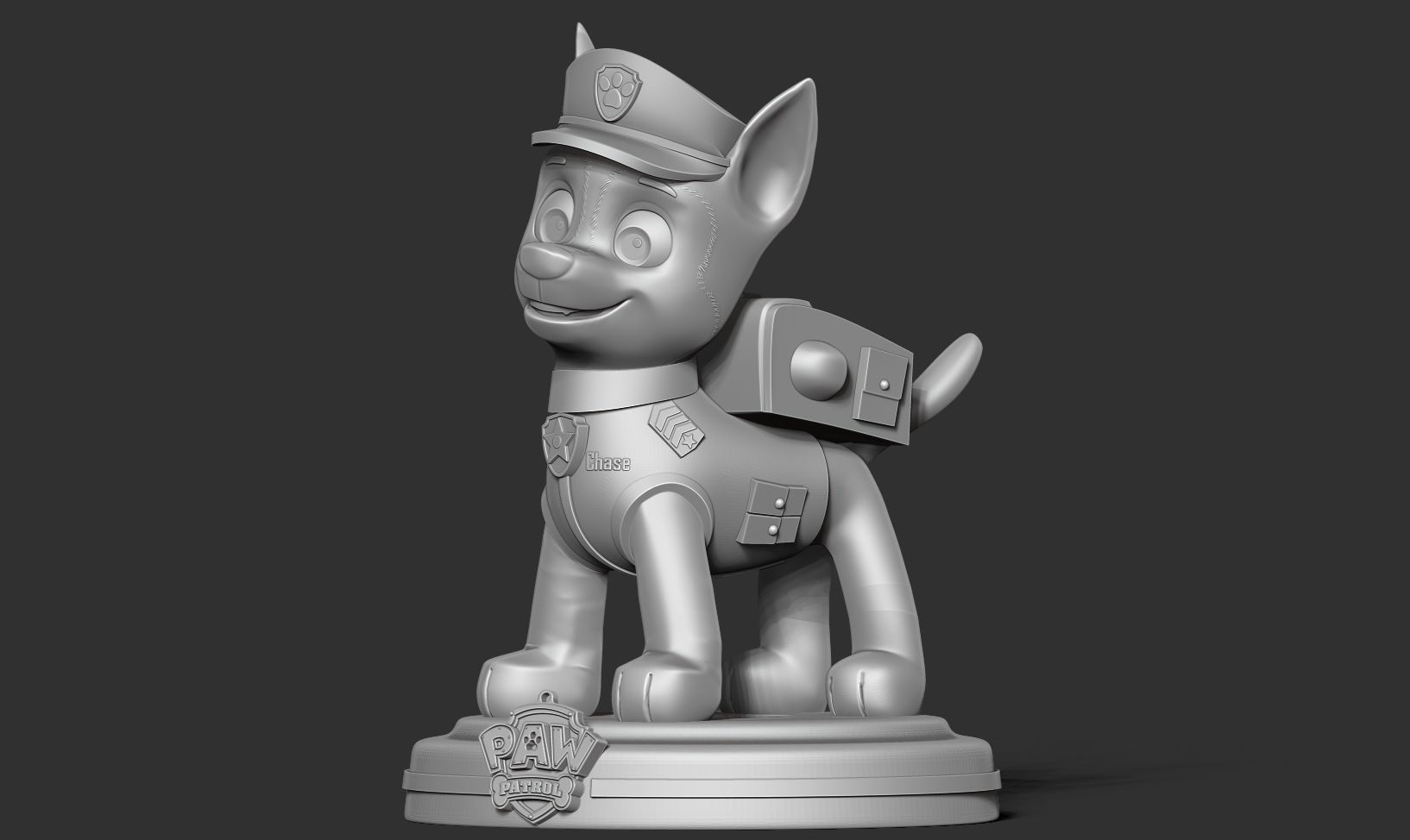 Chase - Paw Patrol The Movie 3D print model_15